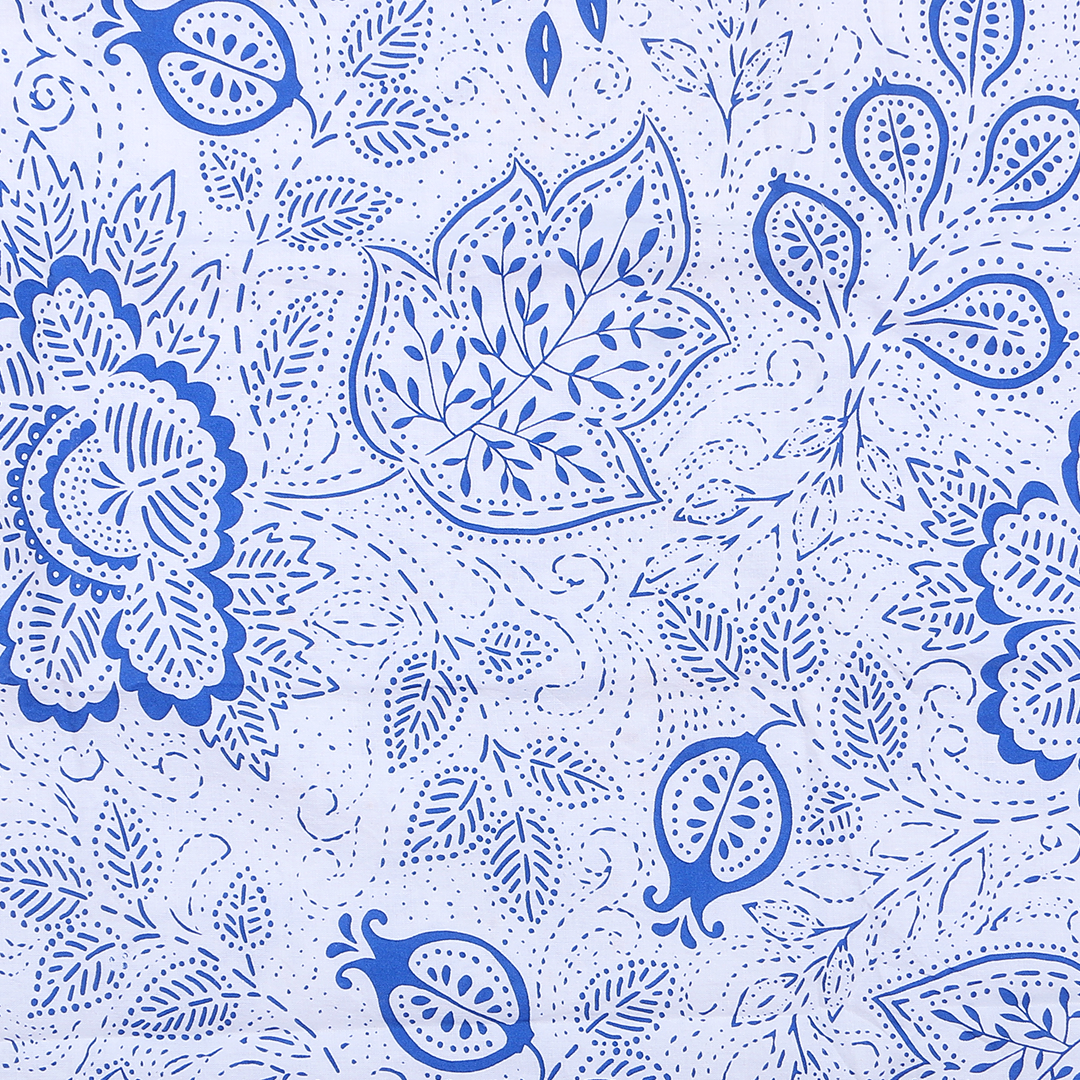 Cotton Printed Pillow Cover - The Knotco -