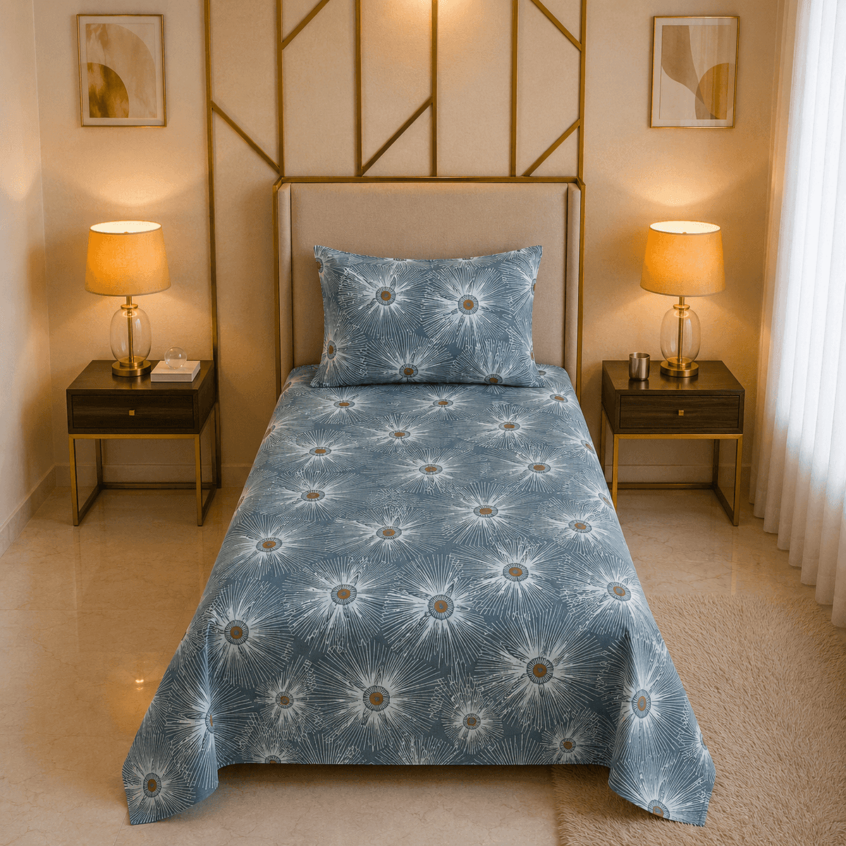 Single Percale Bedsheet Set TC-180