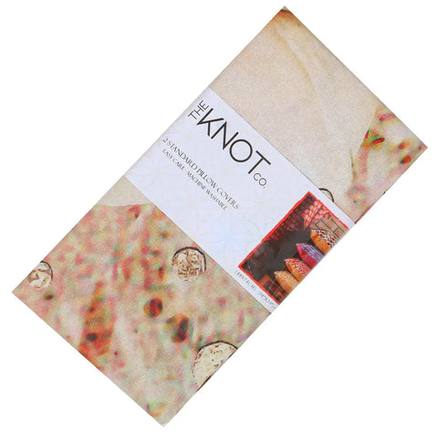 Cotton Printed Pillow Cover - The Knotco