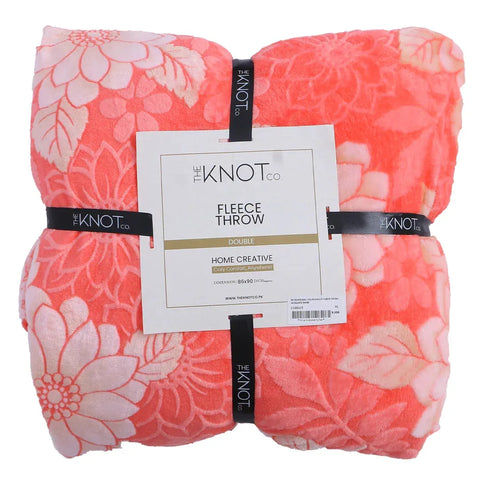 Luxury Plush Fleece throw ( 86 x 90 ) - The Knotco