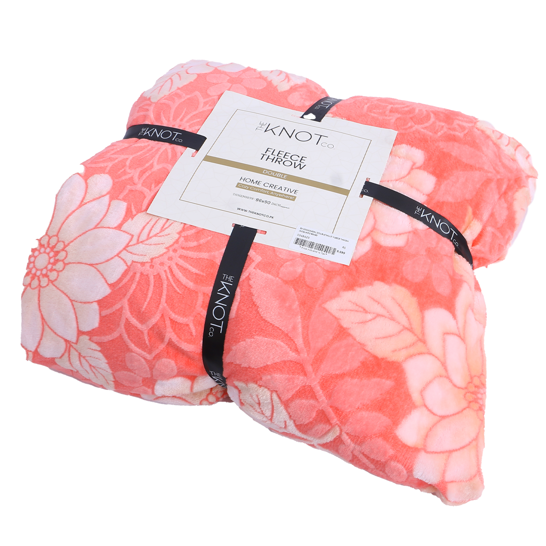 Luxury Plush Fleece throw ( 86 x 90 ) - The Knotco -