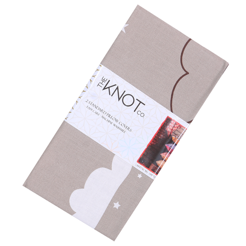 Cotton Printed Pillow Cover - The Knotco -