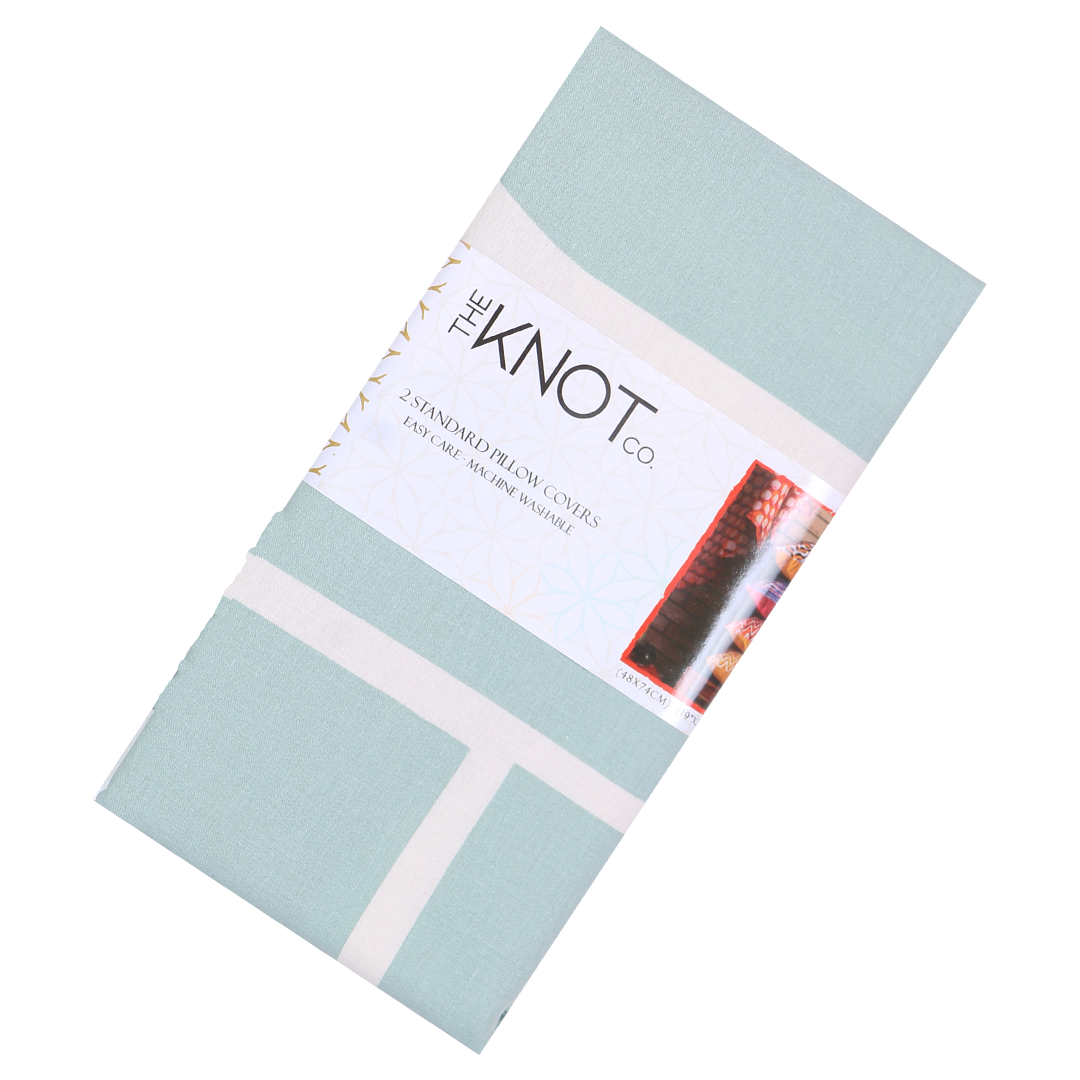Cotton Printed Pillow Cover - The Knotco -