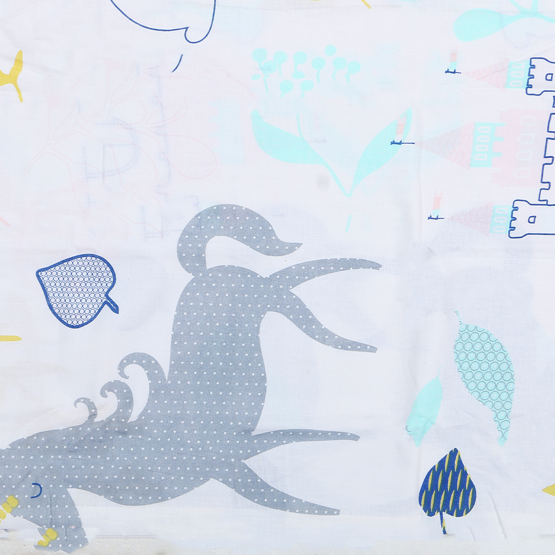 Cotton Printed Pillow Cover - The Knotco -