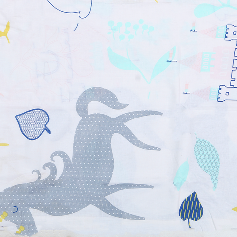 Cotton Printed Pillow Cover - The Knotco -