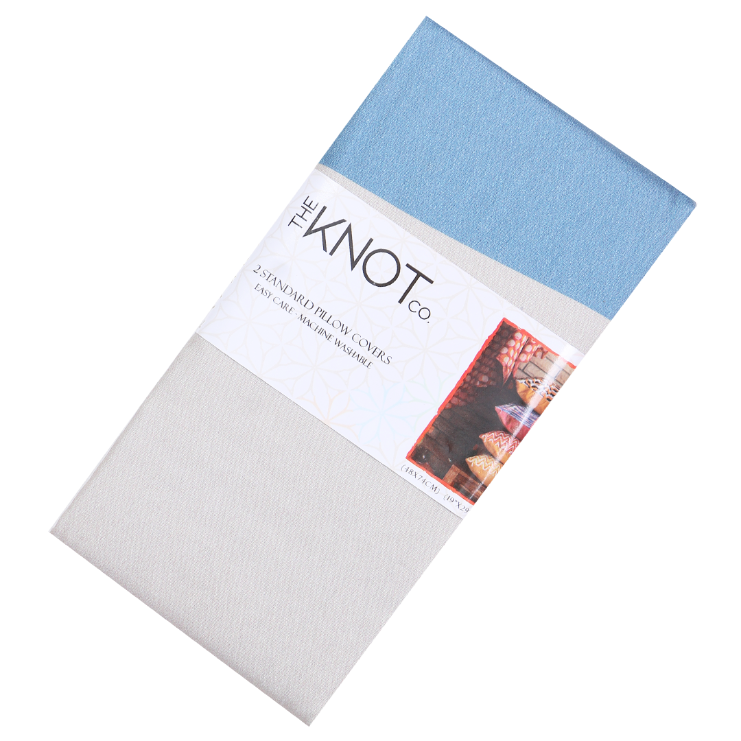 Cotton Printed Pillow Cover - The Knotco -