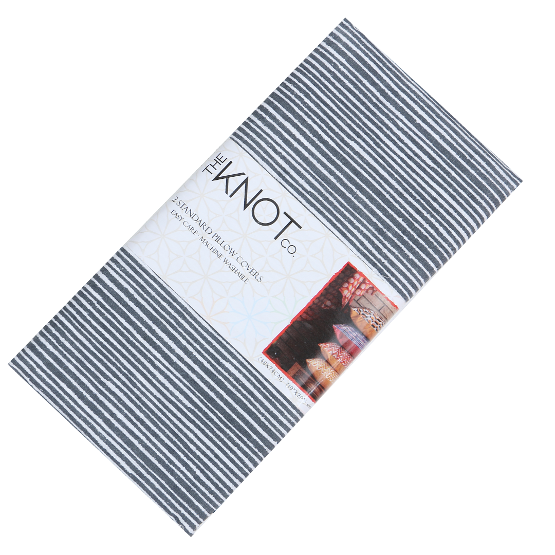 Cotton Printed Pillow Cover - The Knotco -