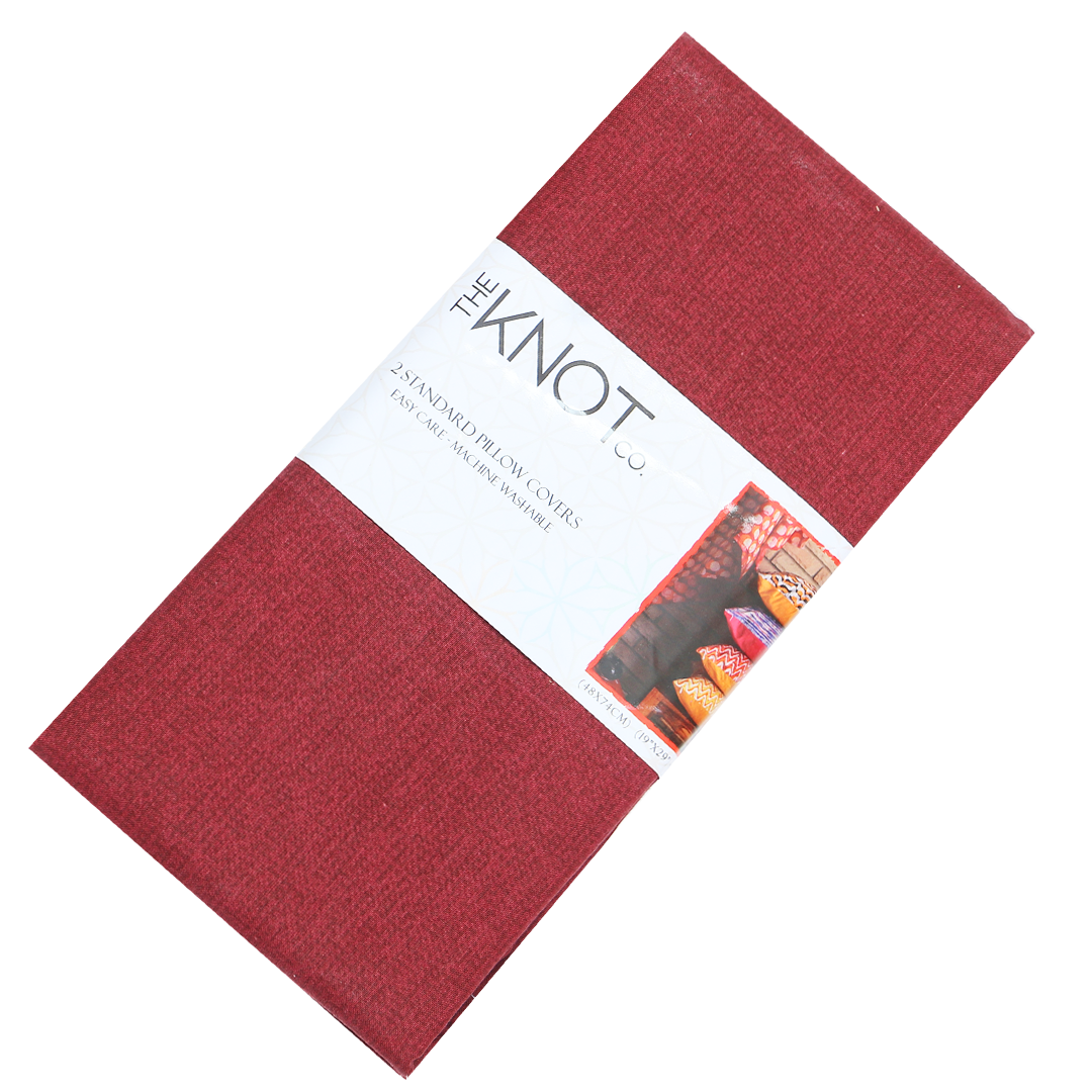 Cotton Printed Pillow Cover - The Knotco -