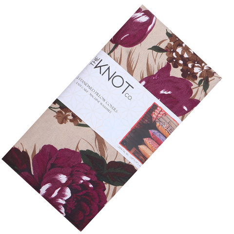 Cotton Printed Pillow Cover - The Knotco -