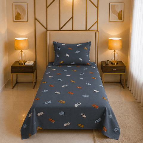 Single Percale Bedsheet Set TC-180