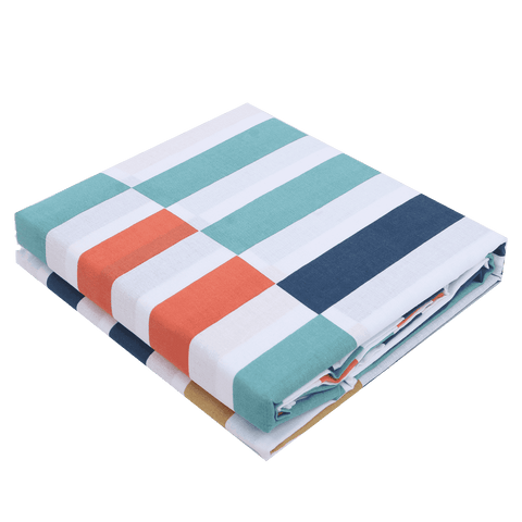 Knotco Printed Cotton Rich Bedsheet Set TC-150