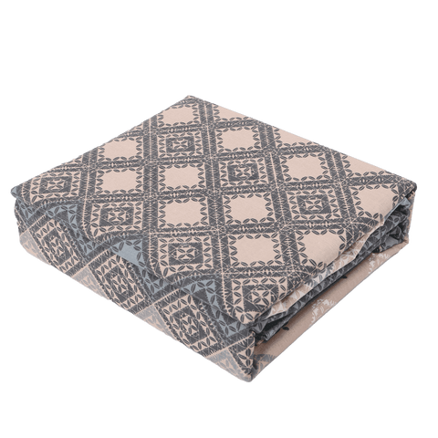 Knotco Printed Cotton Rich Bedsheet Set TC-150