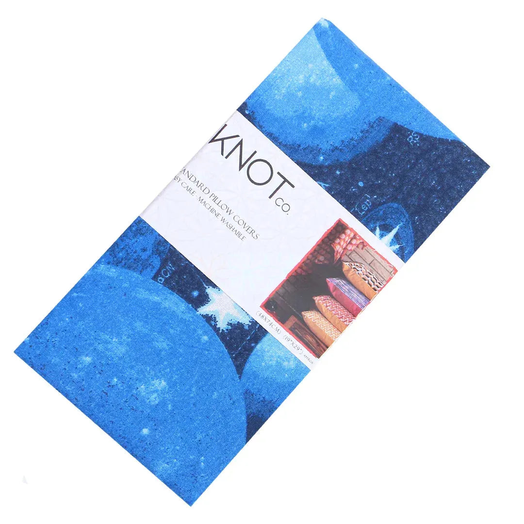 Cotton Printed Pillow Cover - The Knotco