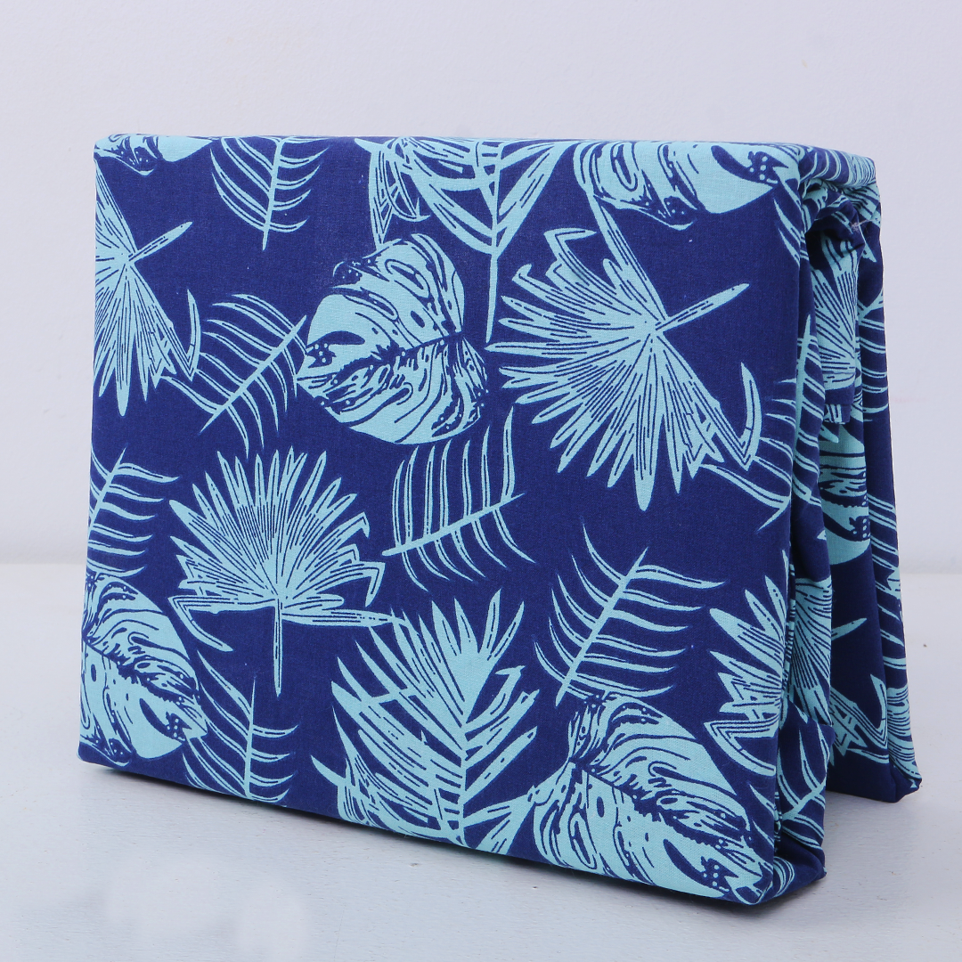 Double Cotton Printed Bedsheet Set TC-150 - The Knotco -