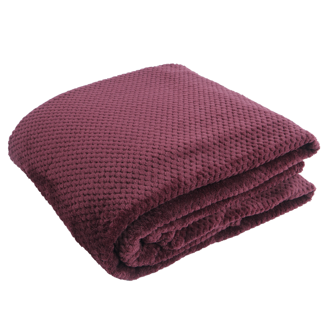 Luxury Plush Fleece throw ( 86 x 90 ) - The Knotco -