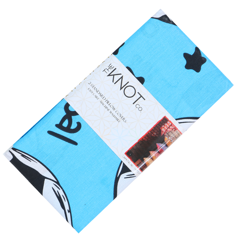 Cotton Printed Pillow Cover - The Knotco -