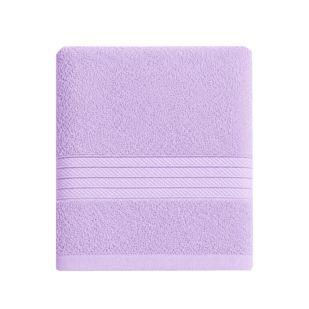 Knotco Premium Bath Sheet (Light Purple)